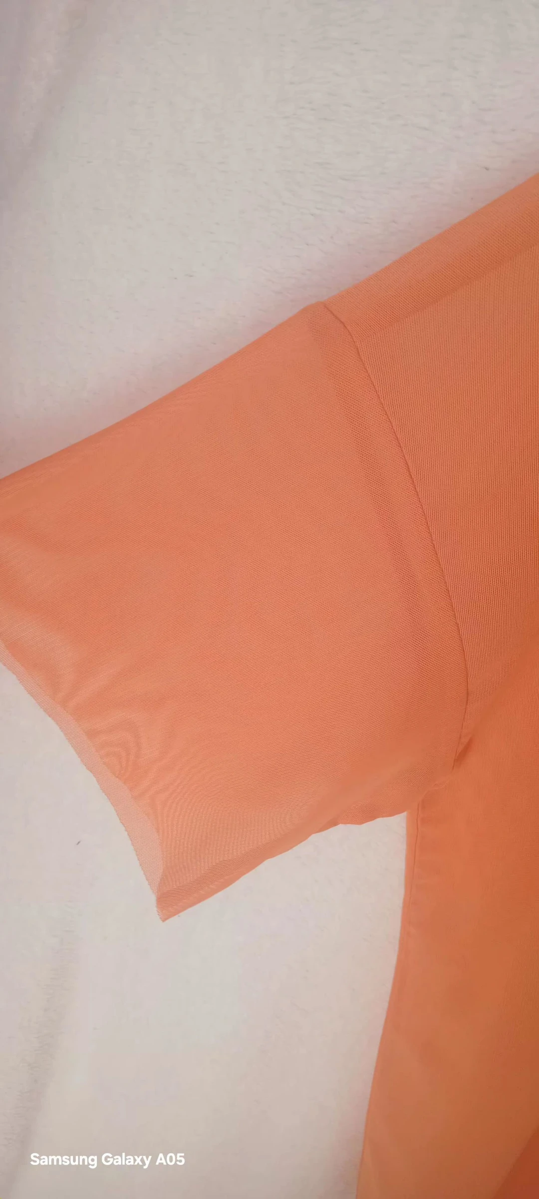 Top Mesh laranja Forever 21-Novo, costura leve & Feito no Vietnã – photo 3